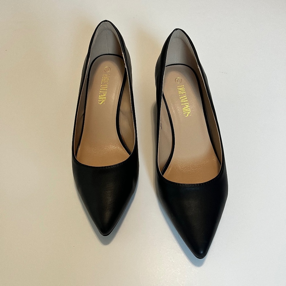 Dream Pairs Chunky Low Block Heel